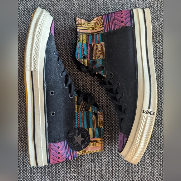 Men's Size 10.5 - Converse Chuck 70 Hi 'Black History Month' 165556C - Picture 5 of 7